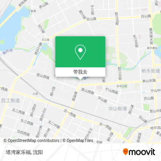 塔湾家乐福地图