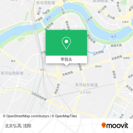 北京弘高地图