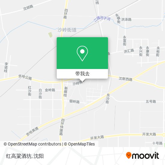 红高粱酒坊地图