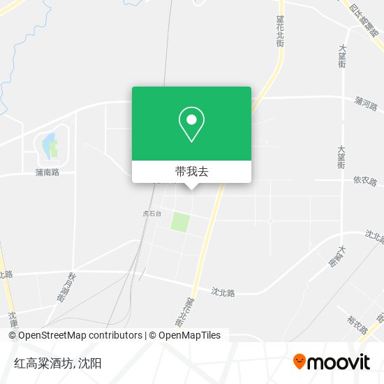 红高粱酒坊地图