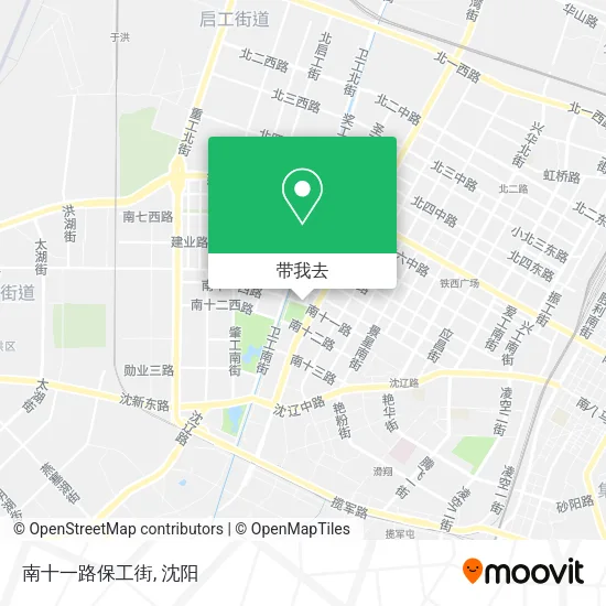 南十一路保工街地图