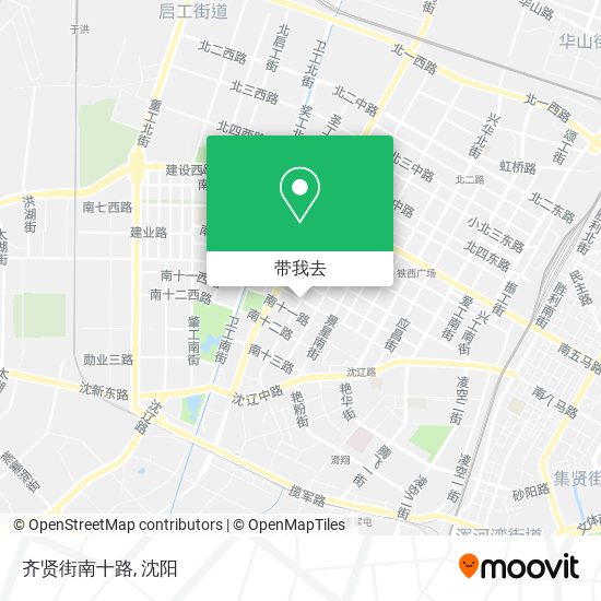 齐贤街南十路地图