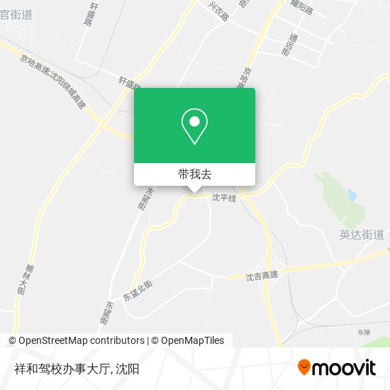 祥和驾校办事大厅地图