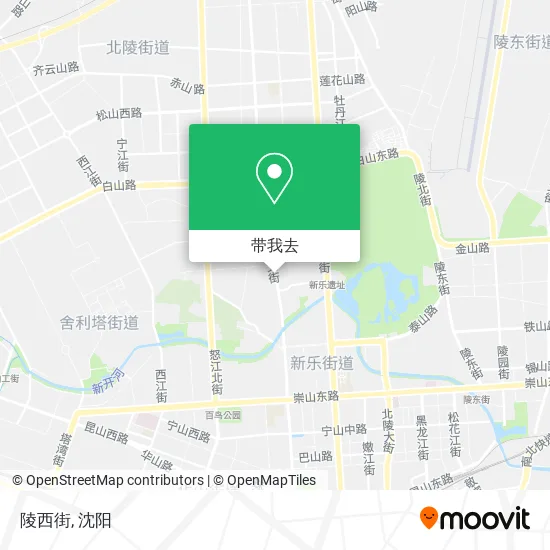 陵西街地图