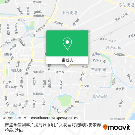 吉盛永信刹车片滤清器雨刷片火花塞灯泡喇叭皮带养护品地图