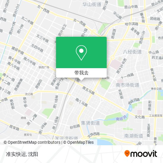 准实快运地图