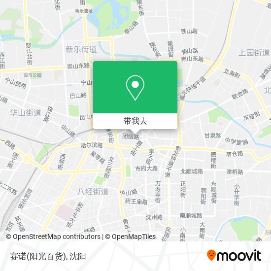 赛诺(阳光百货)地图