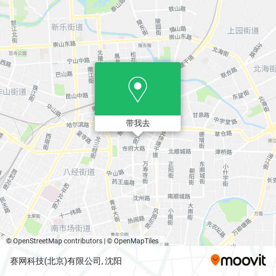 赛网科技(北京)有限公司地图