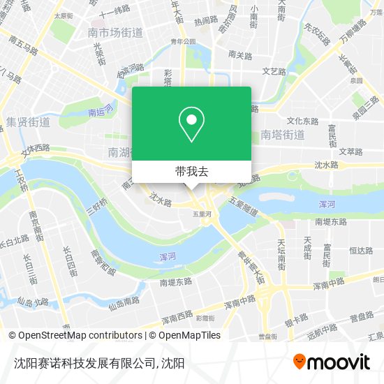 沈阳赛诺科技发展有限公司地图