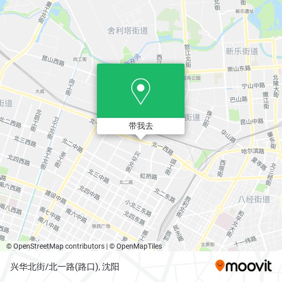兴华北街/北一路(路口)地图