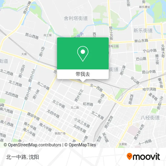 北一中路地图