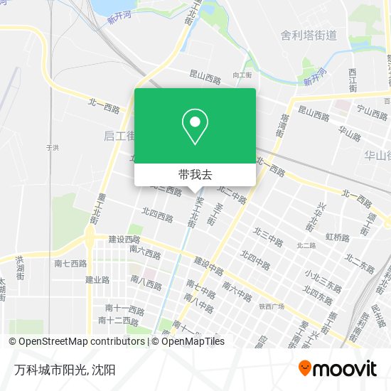 万科城市阳光地图