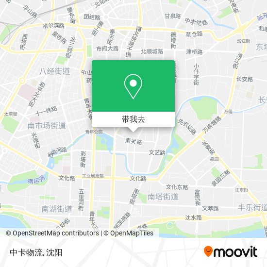 中卡物流地图