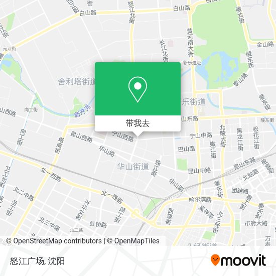 怒江广场地图