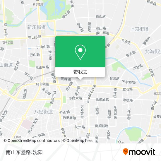 南山东堡路地图