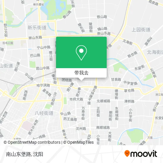 南山东堡路地图
