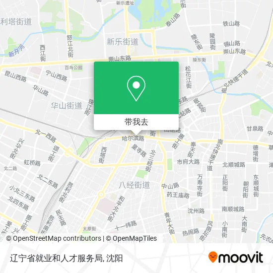 辽宁省就业和人才服务局地图