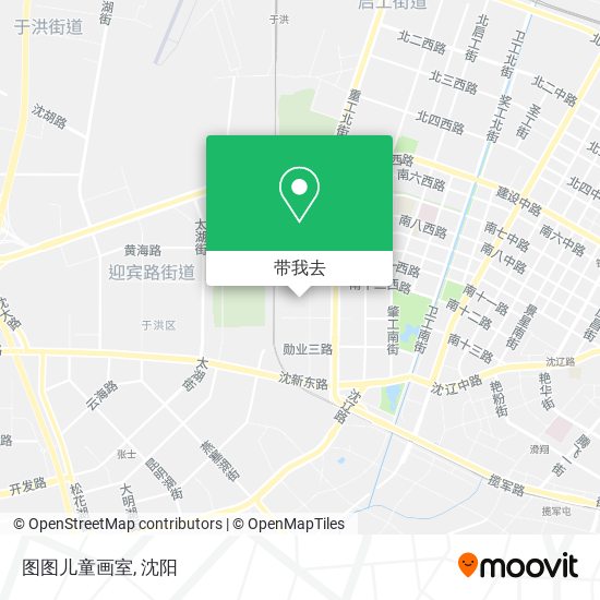 图图儿童画室地图