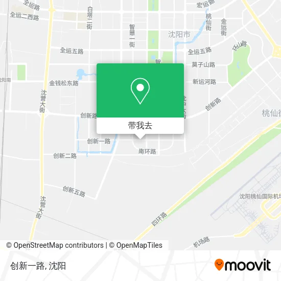 创新一路地图