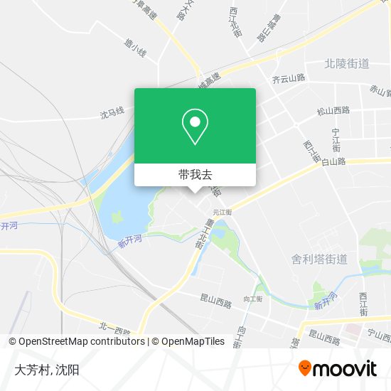 大芳村地图