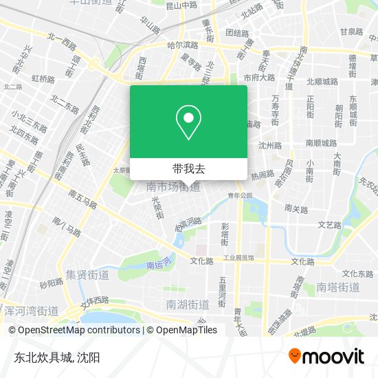 东北炊具城地图