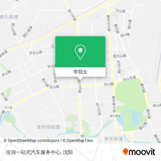 佳润一站式汽车服务中心地图