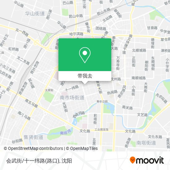 会武街/十一纬路(路口)地图