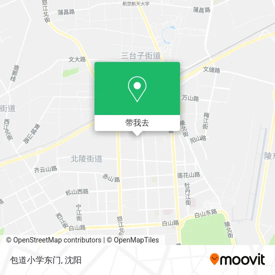 包道小学东门地图
