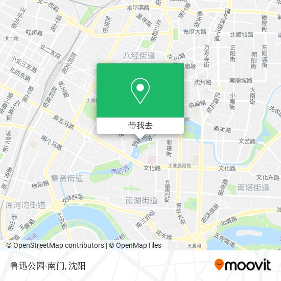 鲁迅公园-南门地图