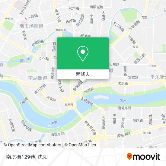 南塔街129巷地图