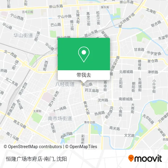 恒隆广场市府店-南门地图
