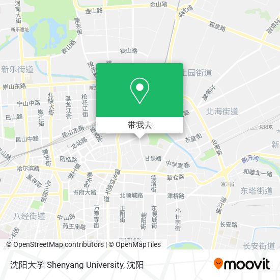 沈阳大学 Shenyang University地图