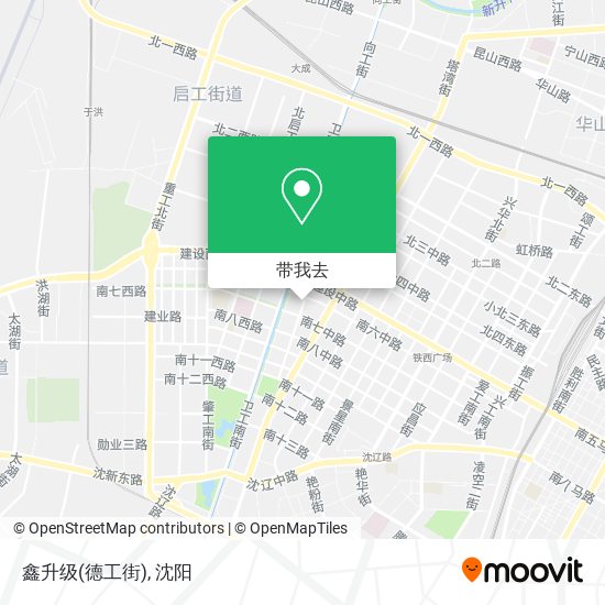 鑫升级(德工街)地图