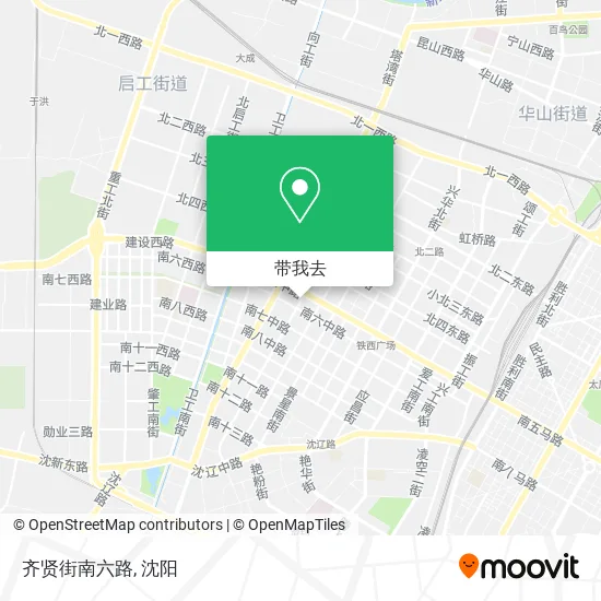 齐贤街南六路地图