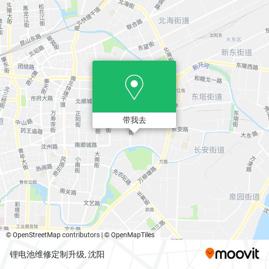 锂电池维修定制升级地图