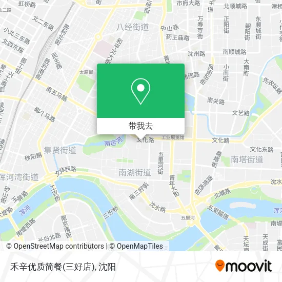 禾辛优质简餐(三好店)地图