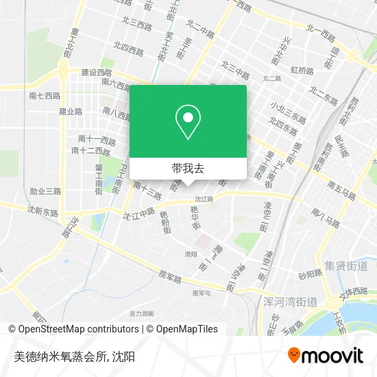 美德纳米氧蒸会所地图