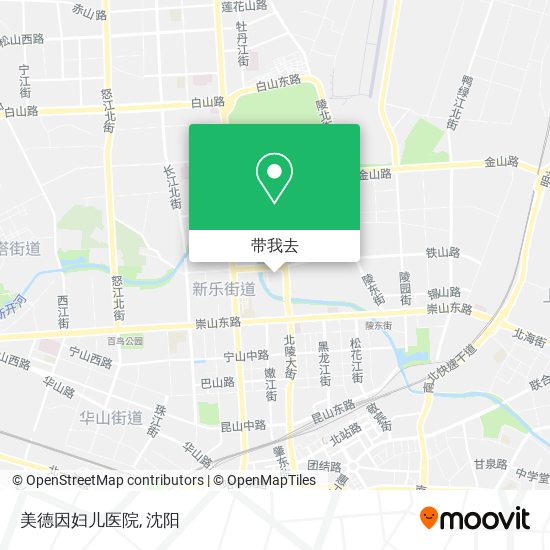 美德因妇儿医院地图