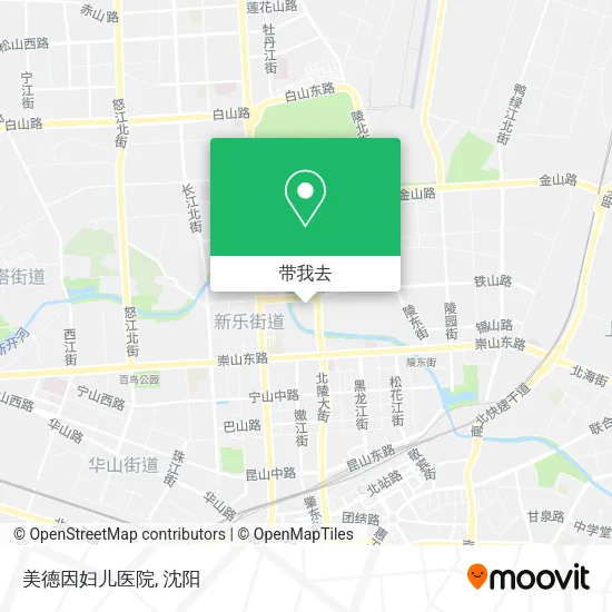 美德因妇儿医院地图