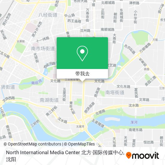 North International Media Center 北方·国际传媒中心地图