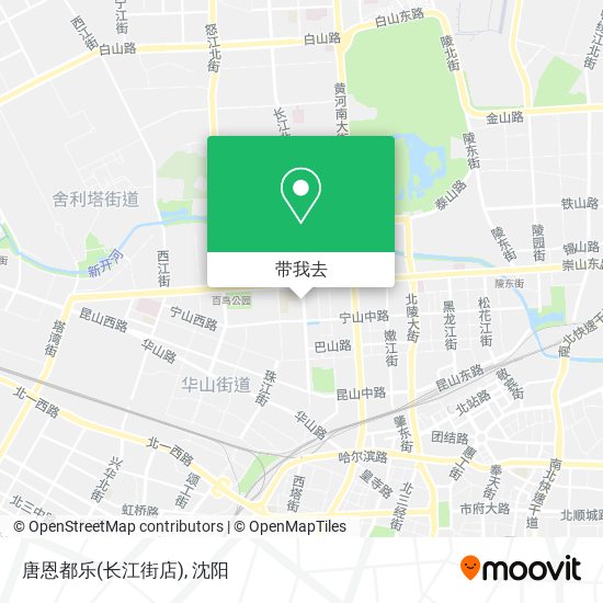 唐恩都乐(长江街店)地图