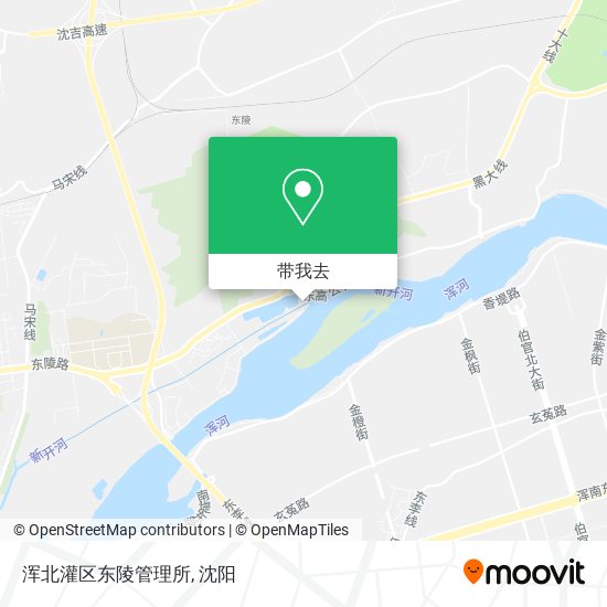 浑北灌区东陵管理所地图