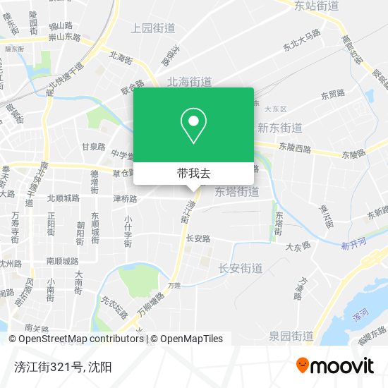 滂江街321号地图