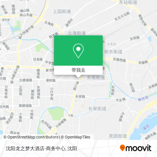 沈阳龙之梦大酒店-商务中心地图