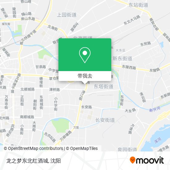 龙之梦东北红酒城地图