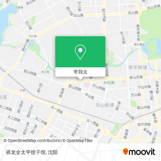 祺龙全太平饺子馆地图