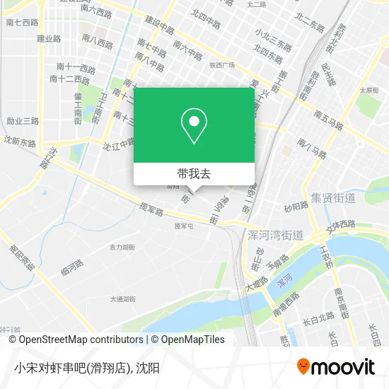 小宋对虾串吧(滑翔店)地图