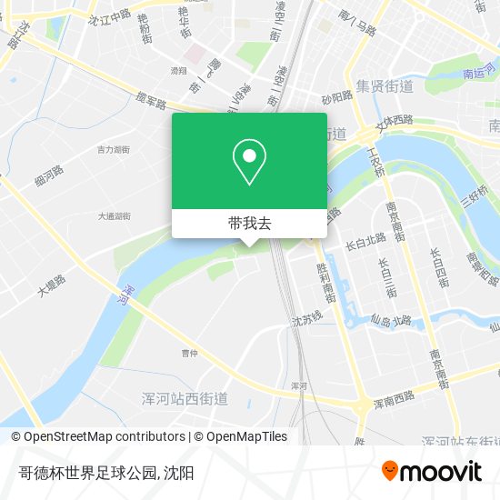 哥德杯世界足球公园地图