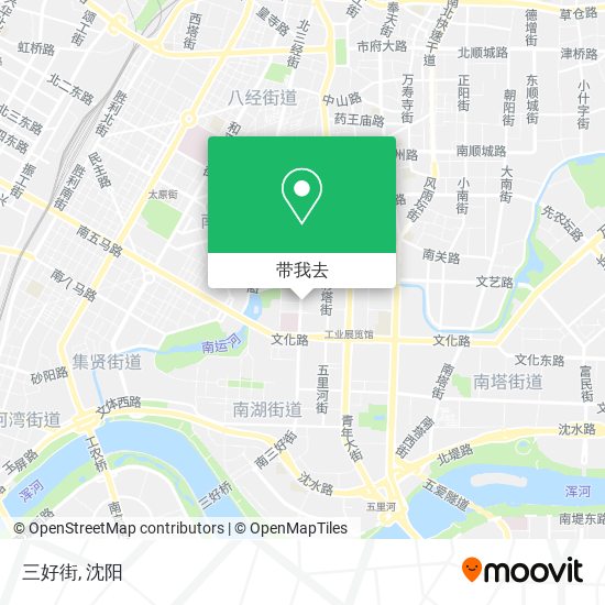 三好街地图