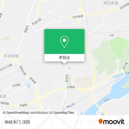 炮校东门地图